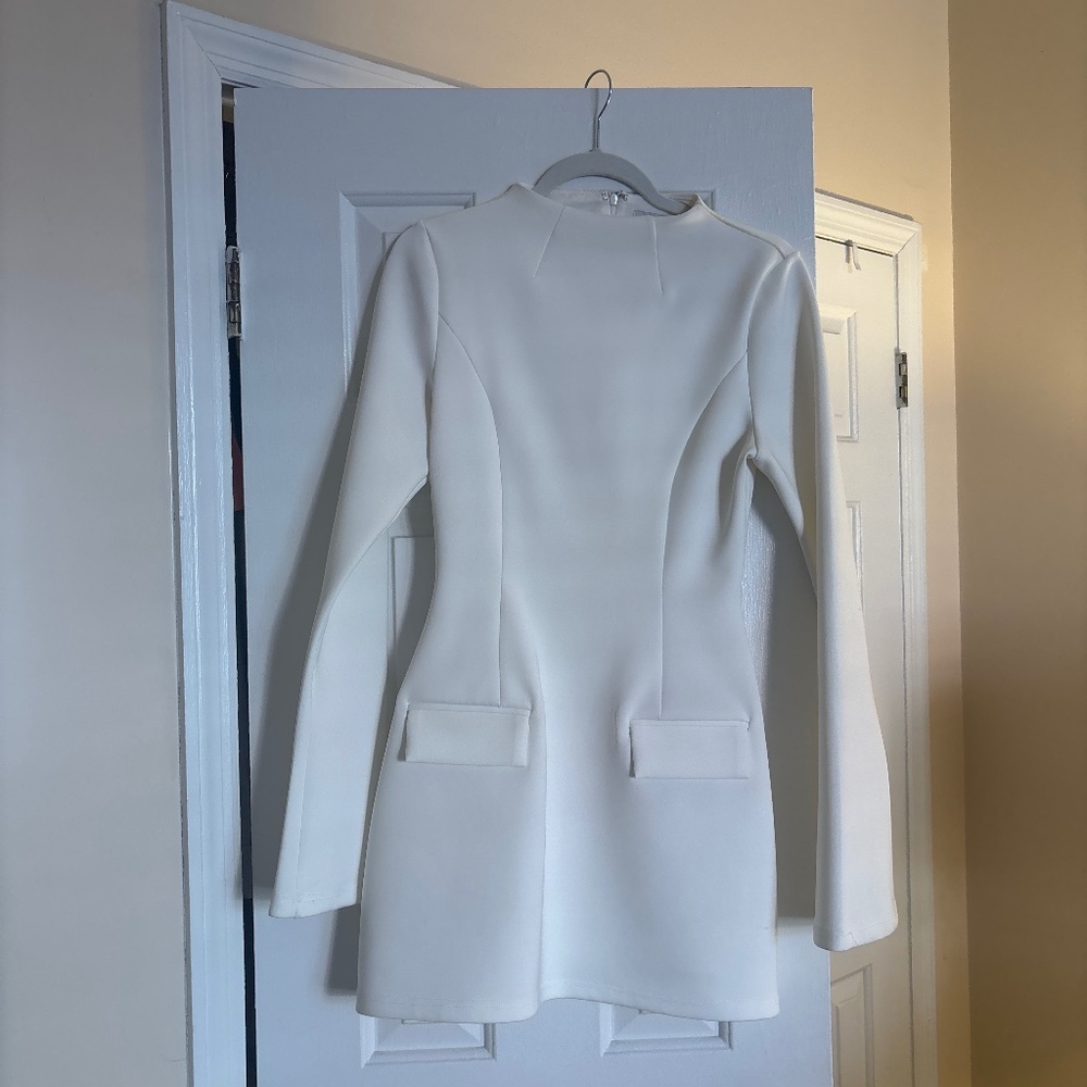 White dress